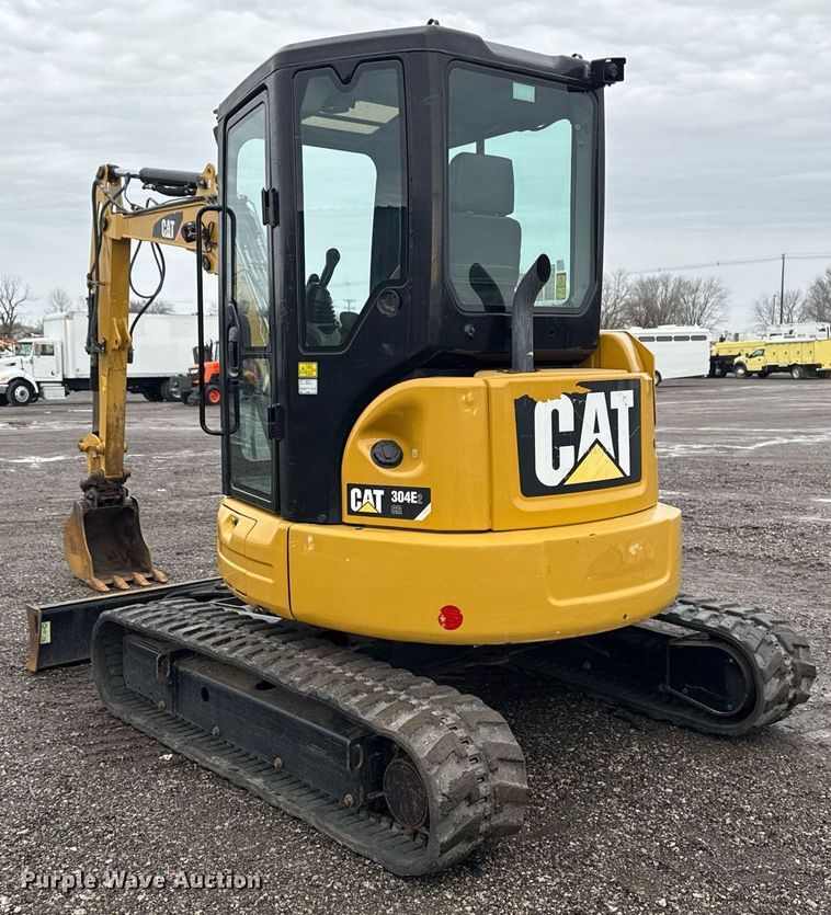 image for item EG2520 2018 Caterpillar 304E2 CR mini excavator
