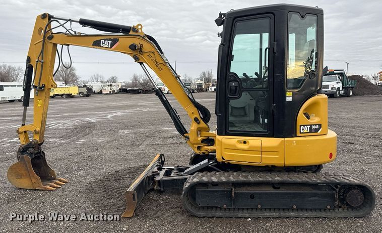 image for item EG2520 2018 Caterpillar 304E2 CR mini excavator
