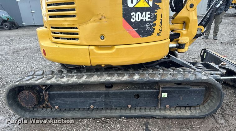 image for item EG2520 2018 Caterpillar 304E2 CR mini excavator