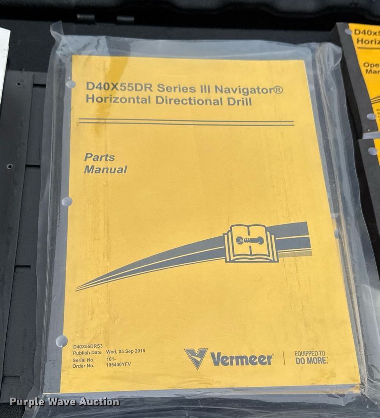 image for item EG2523 2018 Vermeer D40X55DR S3 directional boring unit