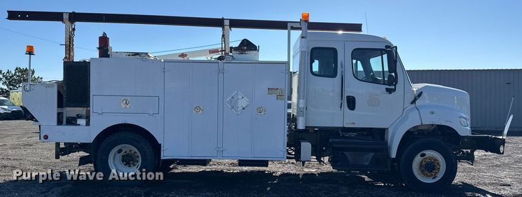 image for item EG2525 2012 Freightliner Business Class M2 Ext. Cab utility / service truck