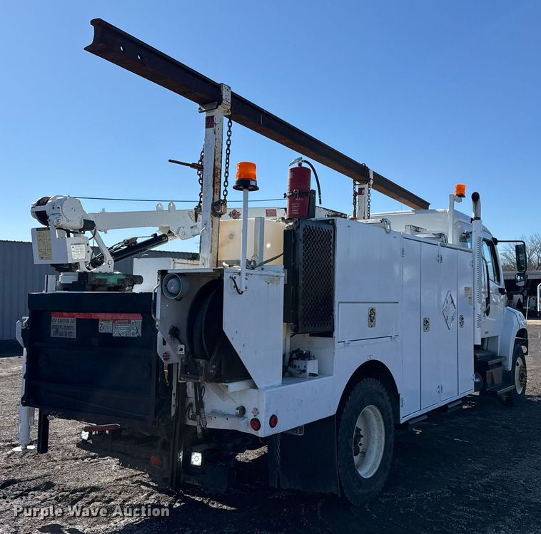 image for item EG2525 2012 Freightliner Business Class M2 Ext. Cab utility / service truck