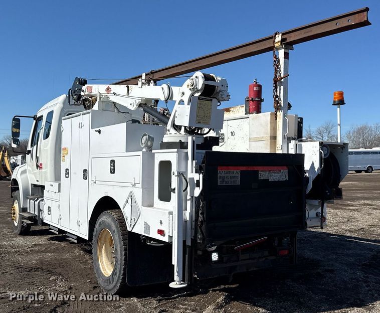 image for item EG2525 2012 Freightliner Business Class M2 Ext. Cab utility / service truck