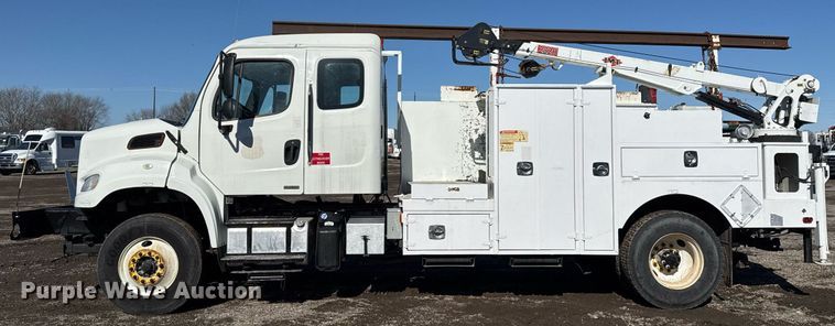 image for item EG2525 2012 Freightliner Business Class M2 Ext. Cab utility / service truck
