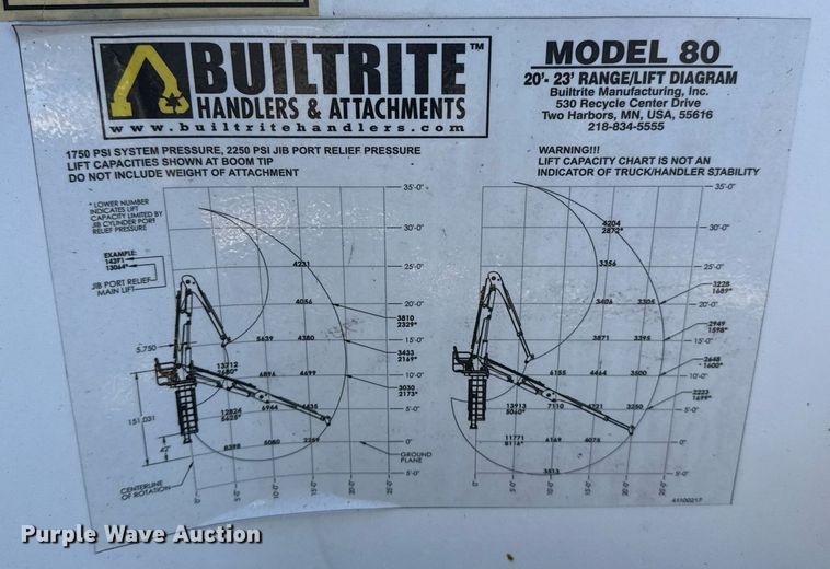 image for item EG2529 2014 Freightliner 114SD grapple crane truck