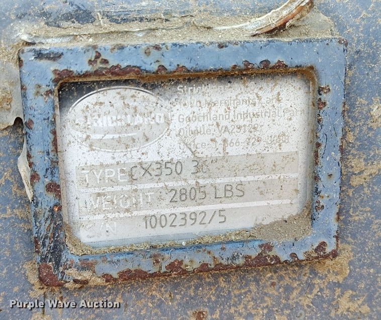 image for item EH0153 Strickland CX350 34