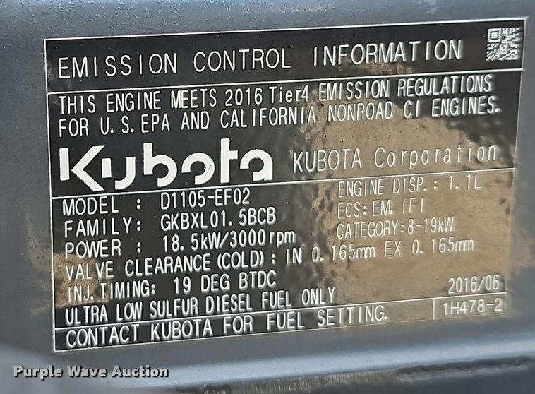 image for item EH8635 2016 Toro Groundsmaster 3280D lawn mower