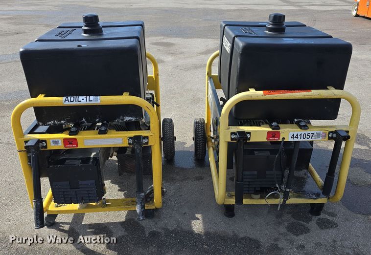 image for item EH8637 (2) McCulloch FG6000MK generators