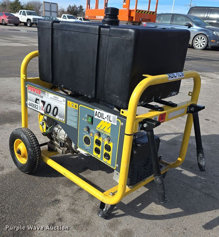 image for item EH8637 (2) McCulloch FG6000MK generators