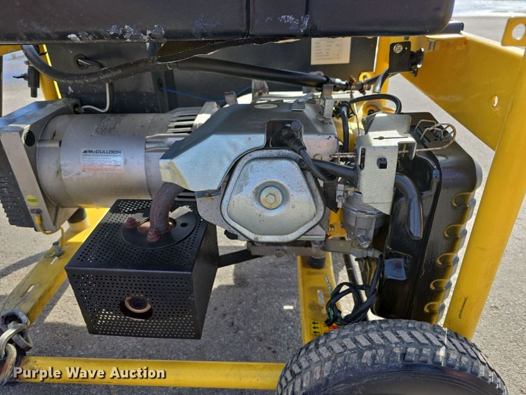 image for item EH8637 (2) McCulloch FG6000MK generators