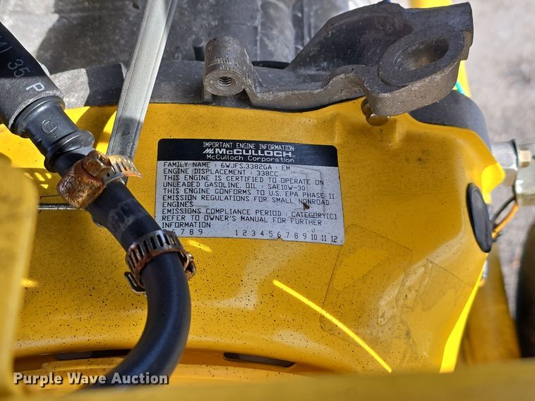 image for item EH8637 (2) McCulloch FG6000MK generators