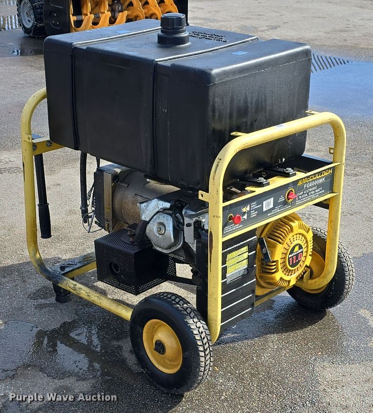 image for item EH8637 (2) McCulloch FG6000MK generators