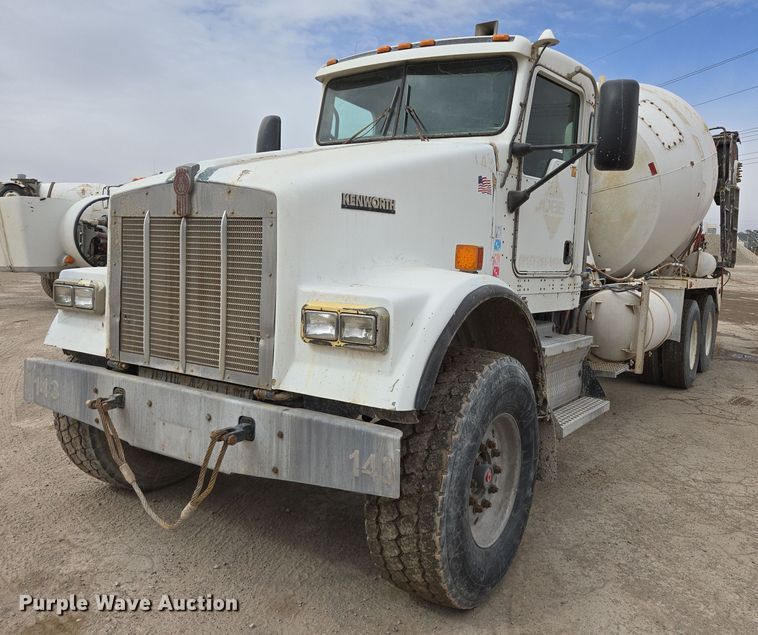 image for item EI4152 2008 Kenworth W900 ready mix truck