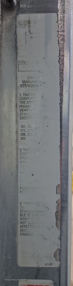 image for item EI4152 2008 Kenworth W900 ready mix truck