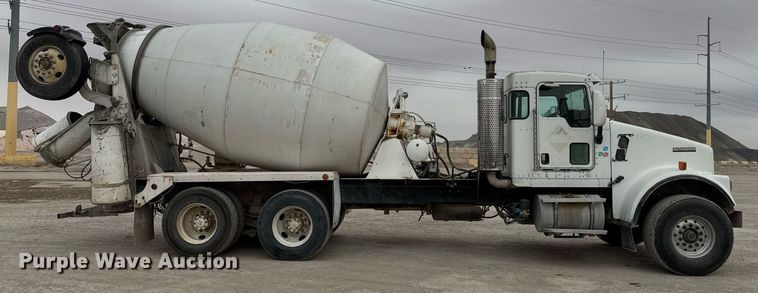image for item EI4154 2008 Kenworth W900 ready mix truck