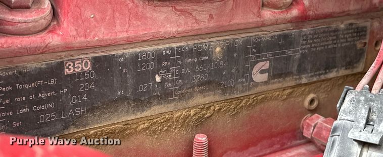 image for item EI4155 2011 Peterbilt 365 ready mix truck