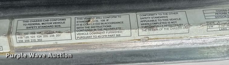 image for item EI4155 2011 Peterbilt 365 ready mix truck