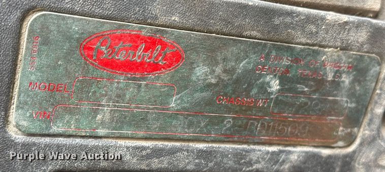 image for item EI4155 2011 Peterbilt 365 ready mix truck