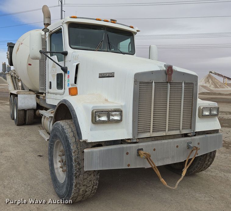 image for item EI4156 2008 Kenworth W900 ready mix truck