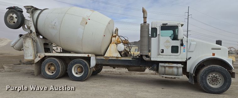 image for item EI4156 2008 Kenworth W900 ready mix truck