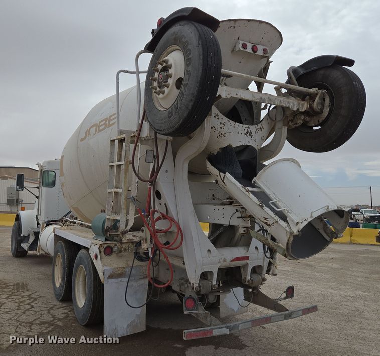 image for item EI4156 2008 Kenworth W900 ready mix truck