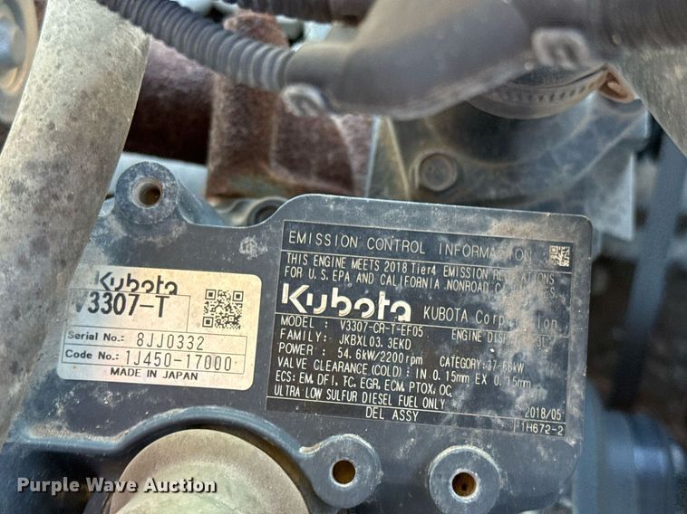 image for item EJ3400 2018 Wacker Neuson RC70P single drum vibratory roller