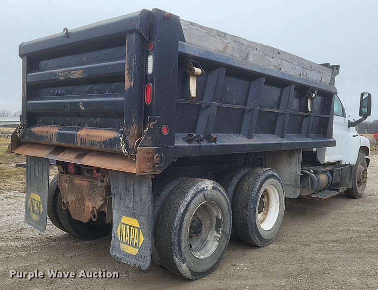 image for item EJ5367 2003 Chevrolet C8500 dump truck
