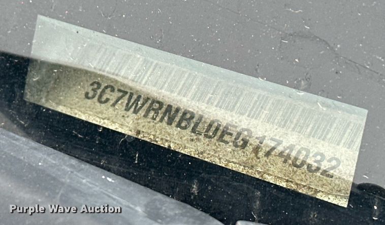 image for item EK0357 2014 Dodge Ram 5500HD bucket truck