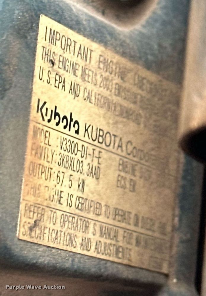 image for item EK0365 2003 Bobcat T300 tracked skid steer loader