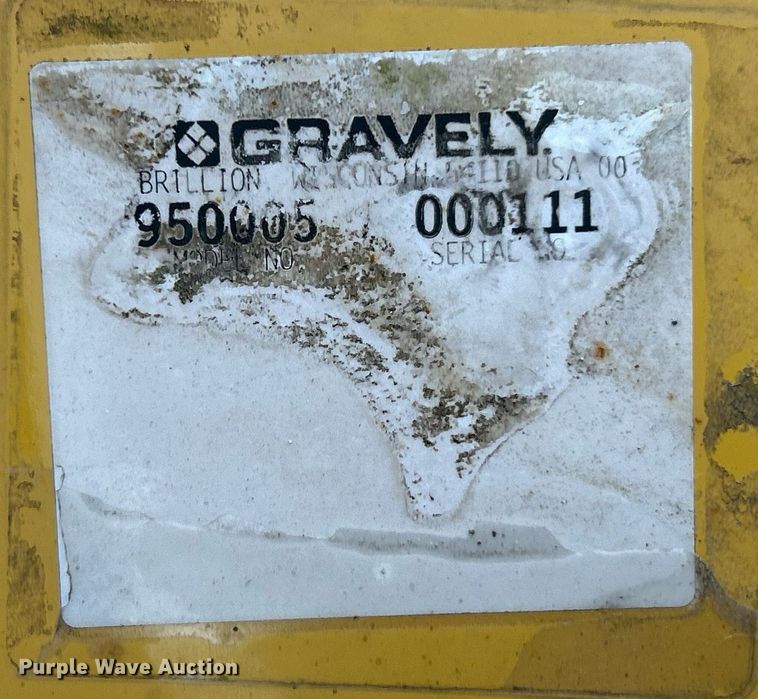 image for item EK2630 1996 Gravely Skidster 200 compact utility loader