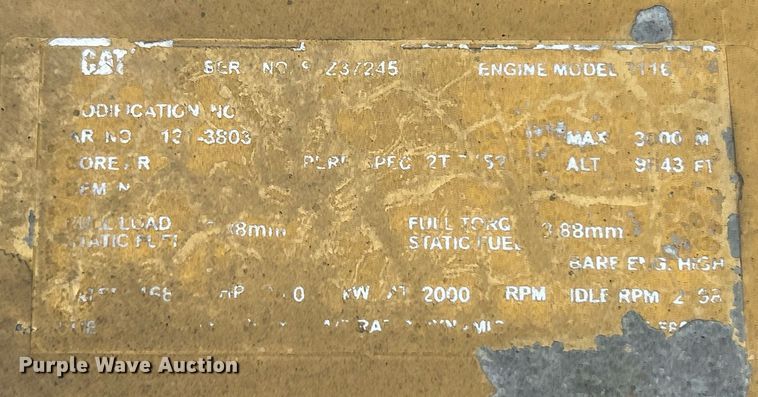 image for item EK2640 2001 Caterpillar 325B L excavator