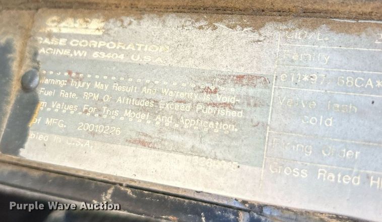 image for item EK2651 2001 Case 580 Super M backhoe