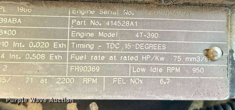 image for item EK2651 2001 Case 580 Super M backhoe