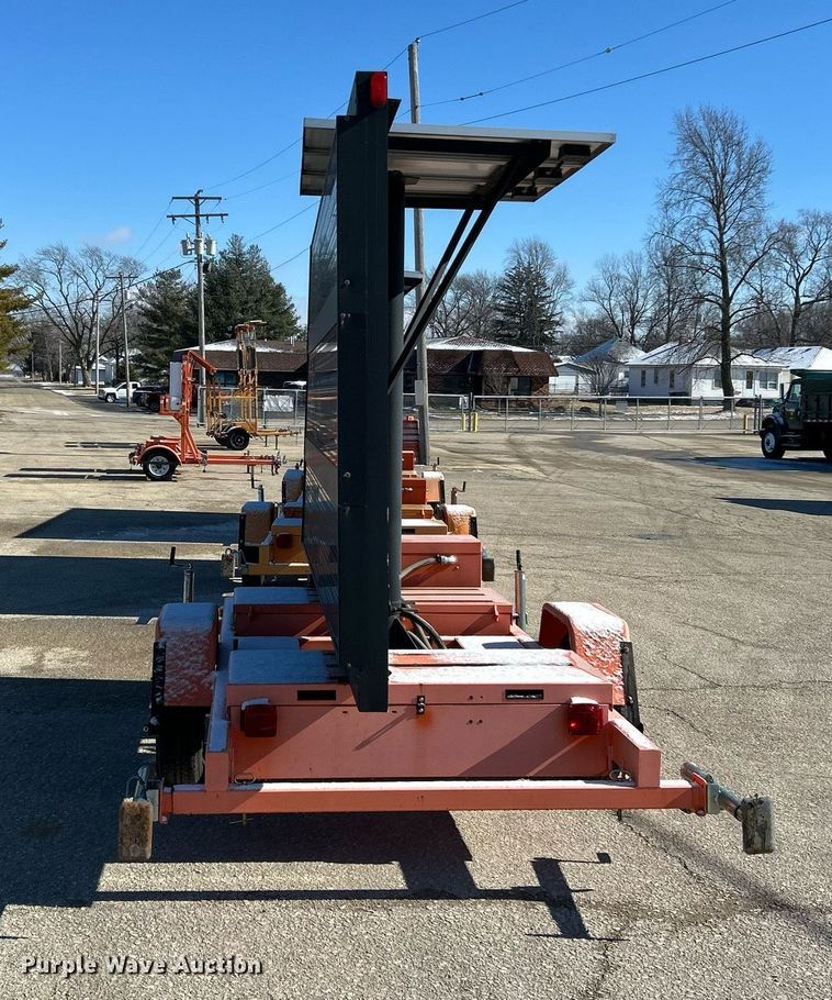 image for item EK2653 (3) American Signal message board trailers