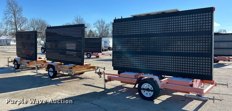 image for item EK2653 (3) American Signal message board trailers