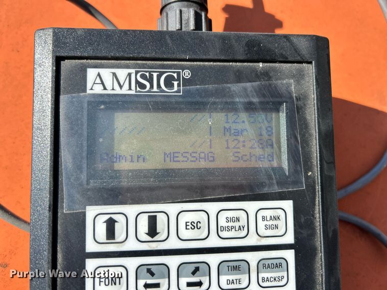 image for item EK2653 (3) American Signal message board trailers