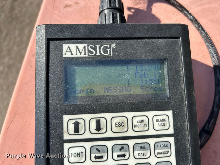 image for item EK2653 (3) American Signal message board trailers