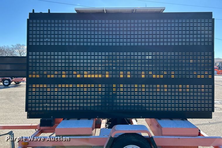 image for item EK2653 (3) American Signal message board trailers