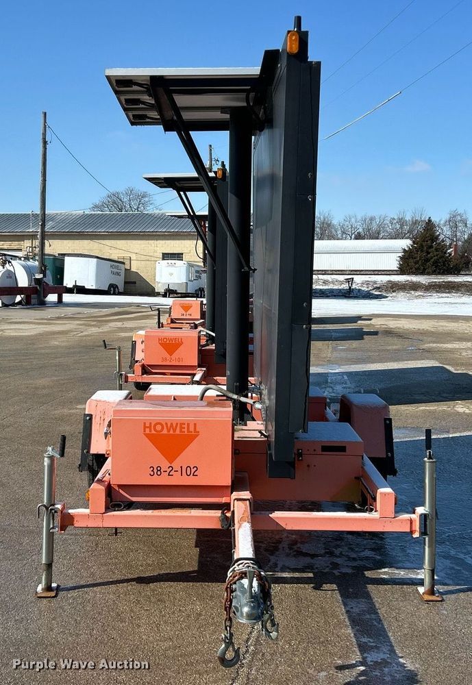 image for item EK2654 (2) American Signal message board trailers