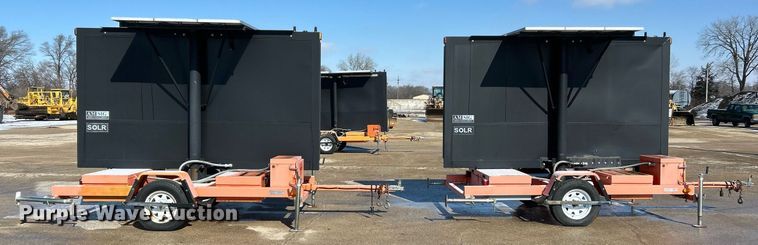 image for item EK2654 (2) American Signal message board trailers