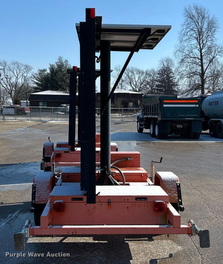 image for item EK2654 (2) American Signal message board trailers