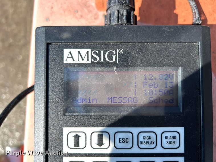 image for item EK2654 (2) American Signal message board trailers