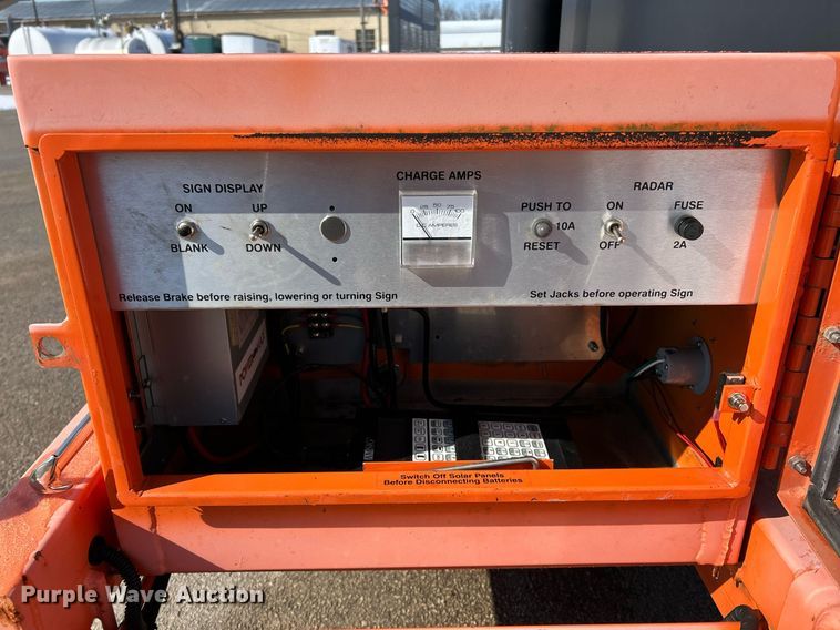 image for item EK2654 (2) American Signal message board trailers