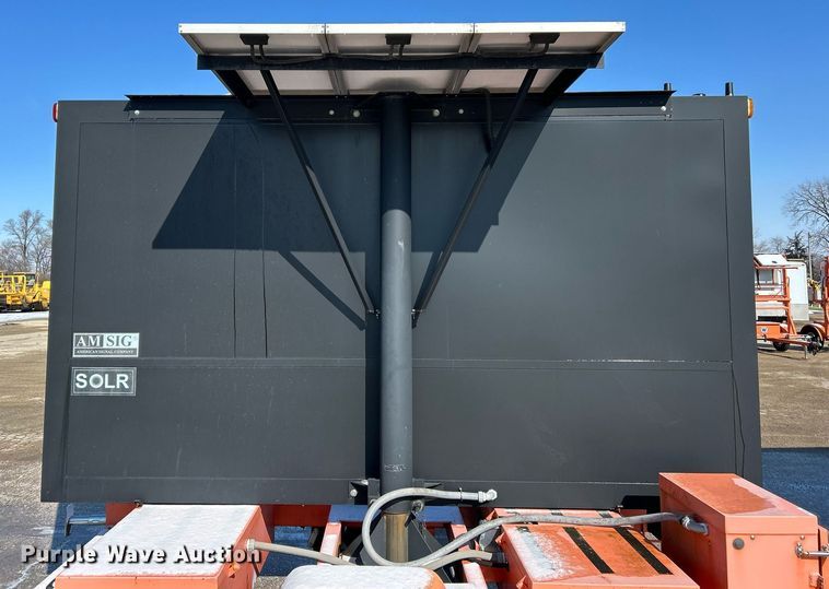 image for item EK2654 (2) American Signal message board trailers