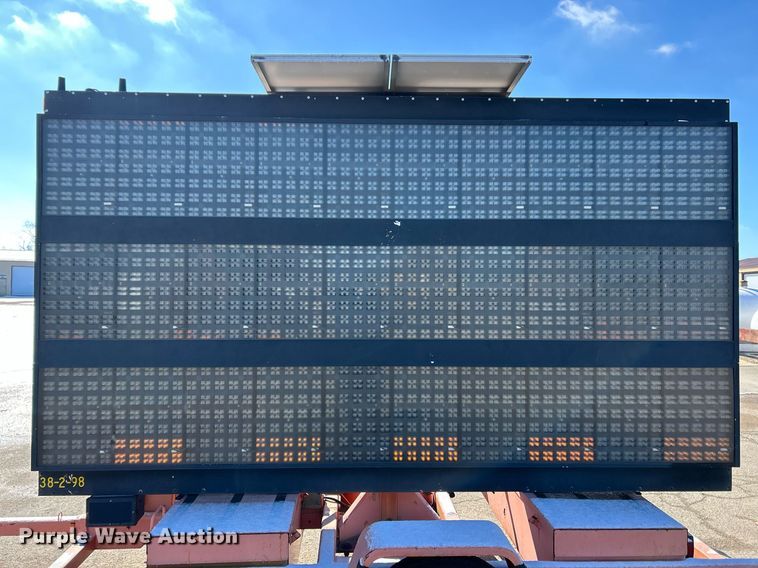 image for item EK2655 (2) American Signal message board trailers