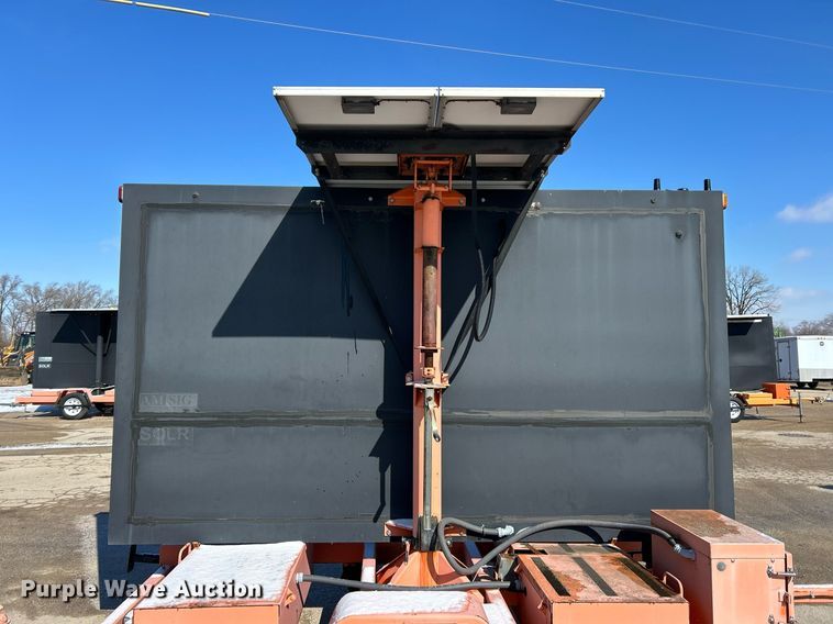 image for item EK2655 (2) American Signal message board trailers