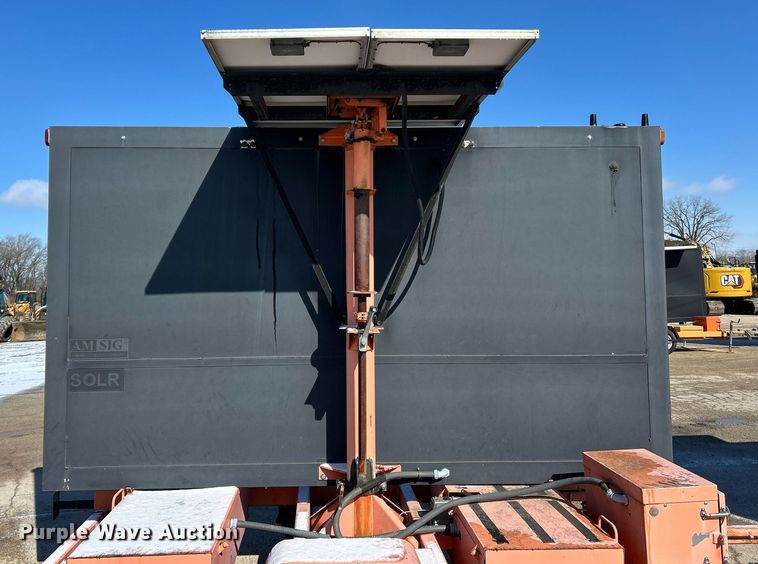 image for item EK2655 (2) American Signal message board trailers