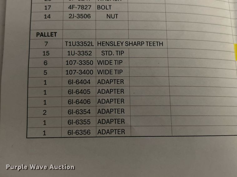 image for item EK2658 Excavator bucket teeth 