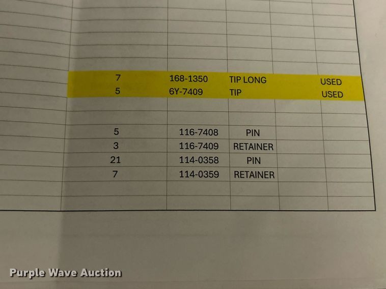 image for item EK2658 Excavator bucket teeth 