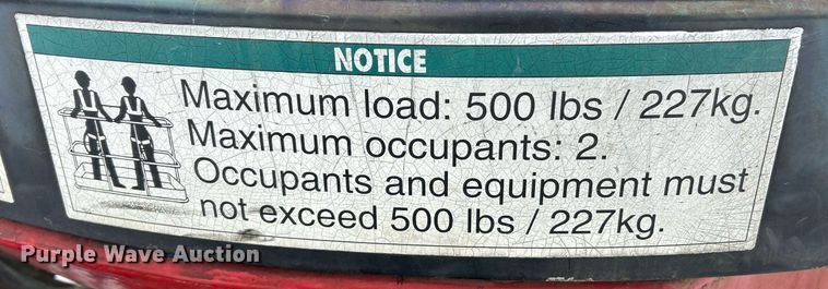 image for item EK2665 1996 Genie Z-45/22 boom lift